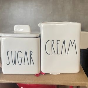 Rae Dunn sugar & cream cellar